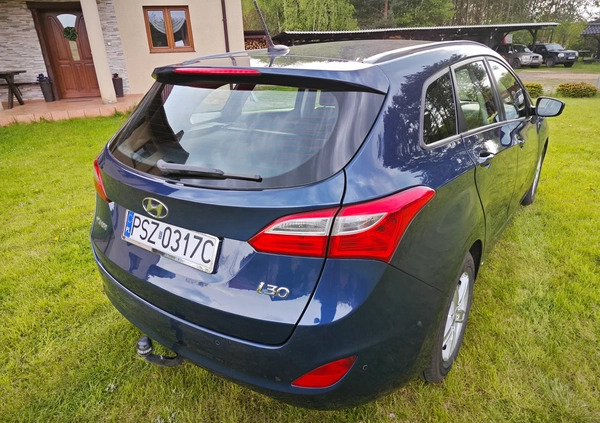 Hyundai I30 cena 39500 przebieg: 181674, rok produkcji 2017 z Wronki małe 211